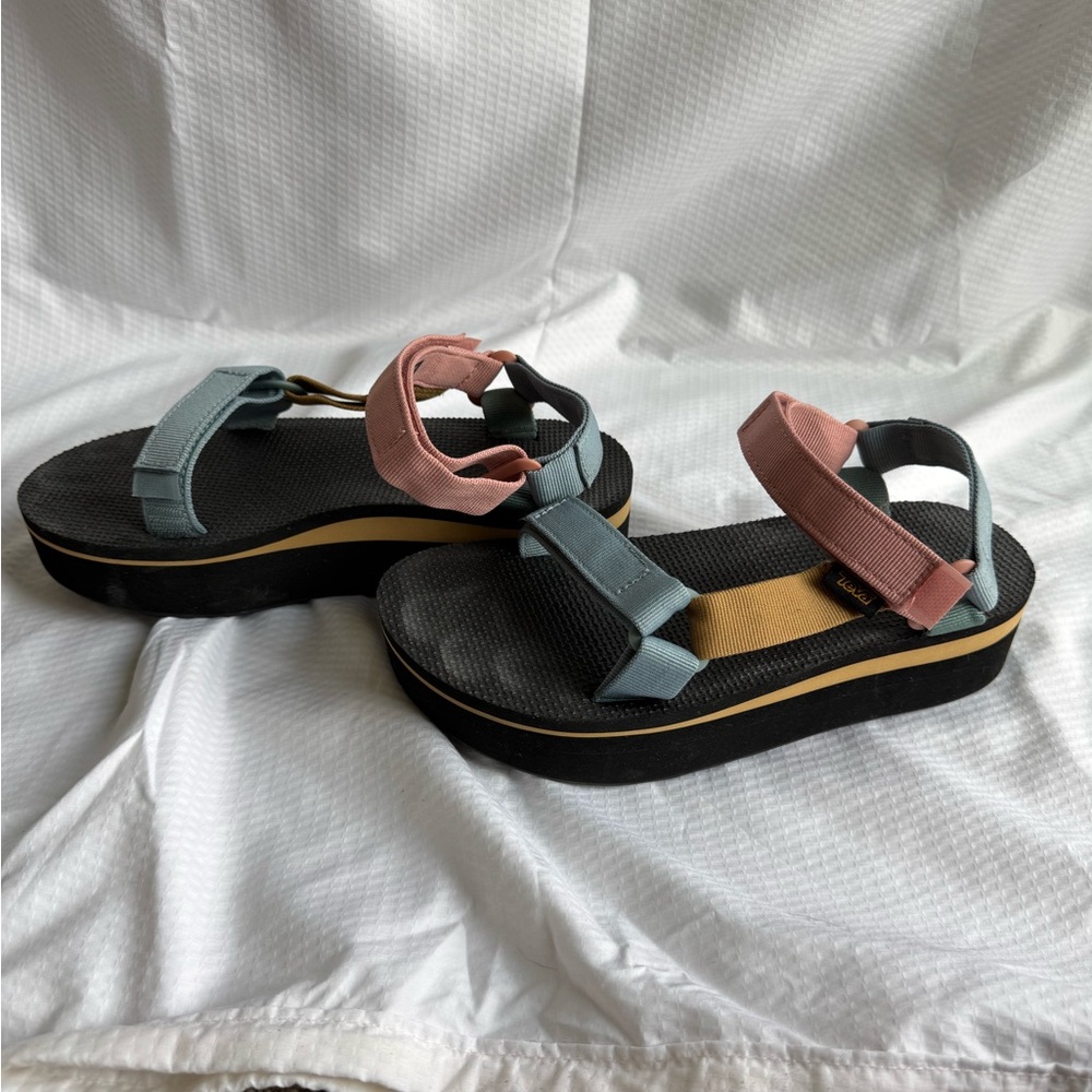 Teva Women's Sandals in Pink and Blue